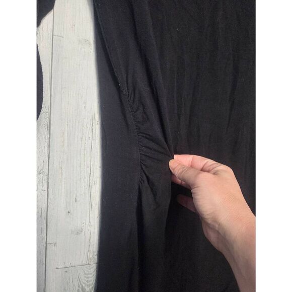 Seraphine Bodycon Maternity Dress Black Sz. 8 - Picture 5 of 7